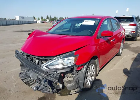2018 Nissan Sentra Sv from USA, damaged, VIN 3N1AB7AP3JL616933